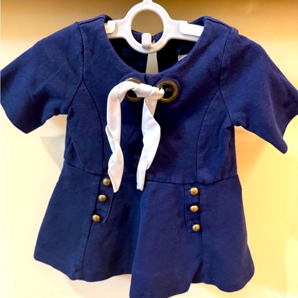 Maggie & Zoe Baby Girls Ribbon Dress Size 12 Months
